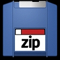 AQUA ICONS DRIVE ZIP BLUE